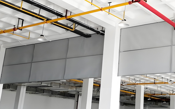 商场防烟分区常闭节点:格尔木挡烟垂壁高度与控制器接线图解 商场防烟分区常闭节点:格尔木挡烟垂壁高度与控制器接线图解