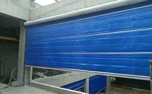 大型物流园区完成格尔木防火门整体安装工程