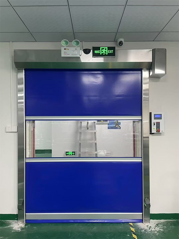 格尔木快速格尔木卷帘门在冷链物流仓储区的应用实践